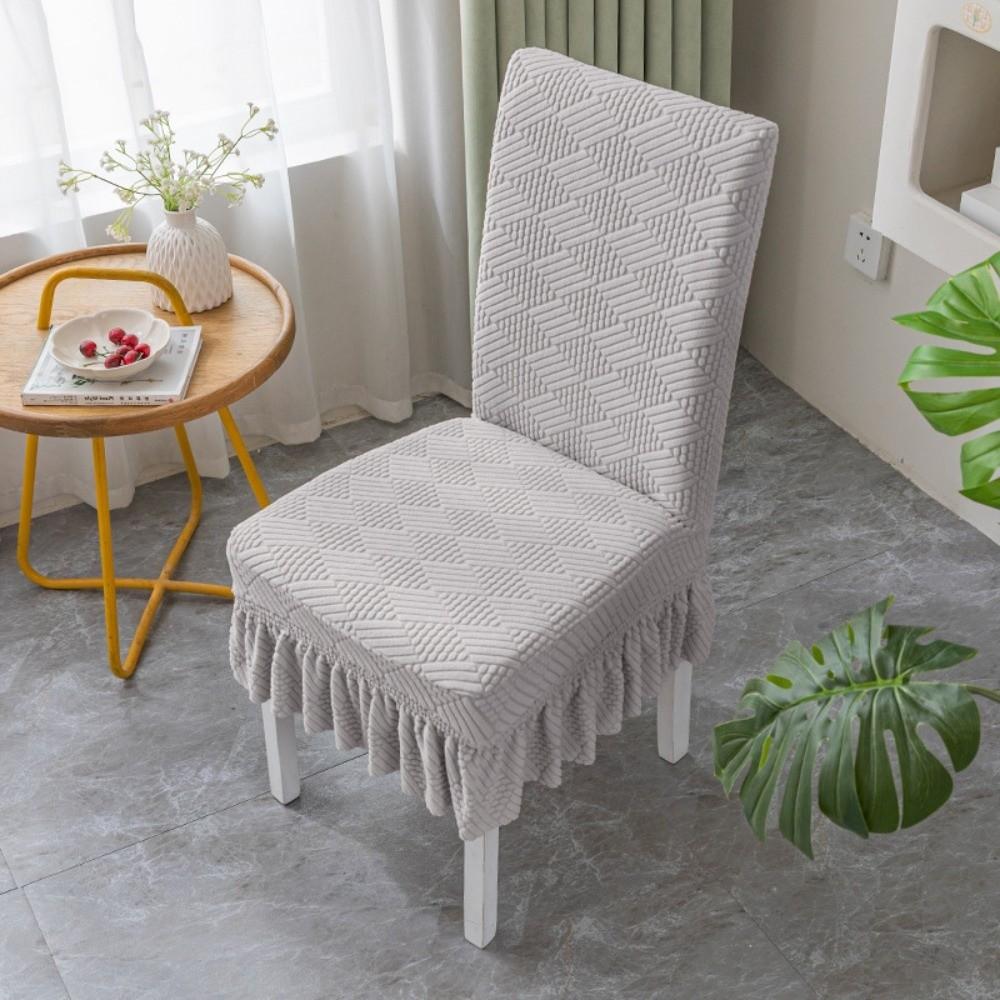 Removable Stool Slipcover Soft Elastic Seat Cover Durable Universal Chair Cover Home Decor