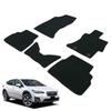 Fenice Car Mat Floor Mat Domestic Production Dial Hook Black Shape Resistant To Slip Car Mat Parts Specialty (Subaru XV) <Subaru Compatible> Non-slip
