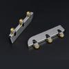 4 шт./набор Износостойкий ролик для стеклянной двери Колесо для трека из нержавеющей стали для стекла толщиной 5-8 мм