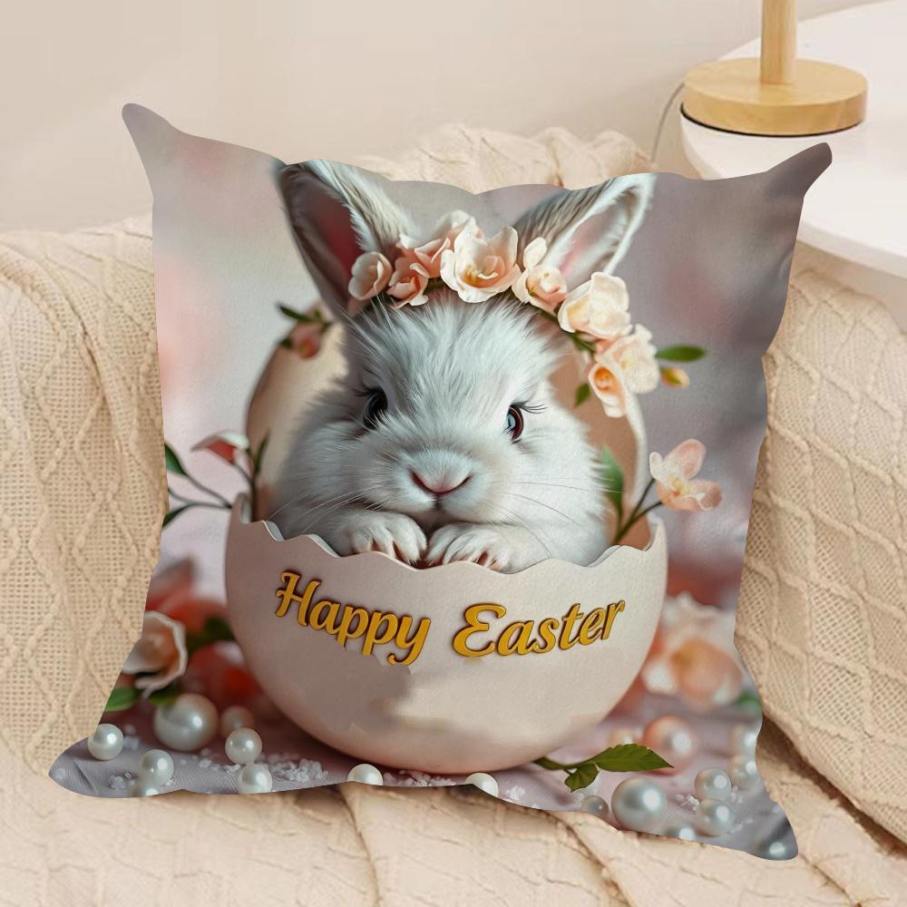 Good Christ funny Jesus Cushion Cover Silky Short Plush Invisible Zipper Dustproof Sofa Pillow Case for Home Decor
