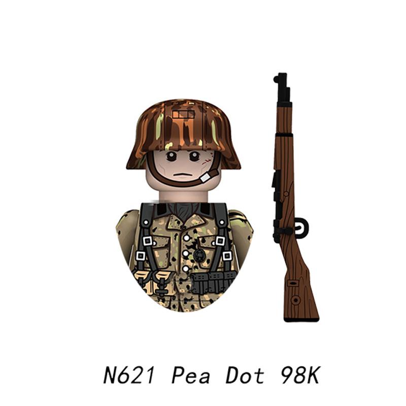 Kids Toys Mini Military Soldier Model Air Force Army Armed Camouflage Unit Small Particles Building Blocks Boys Holiday Gifts