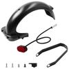 Electric Scooter Rear Fender Mudguard Taillight Bracket Kit For Ninebot Max G30