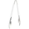 Endo Shoji Commercial Multi-Tongs, White, 18-0 Stainless Steel, Made In Japan, BTVI401