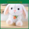 Adorable Bunny Carrot Plush Pendant Doll Key Chain For Kids And Collectors