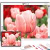 5D Diamond Painting Tulips Mosaic DIY Diamond Embroidery Rhinestone Home Decoration