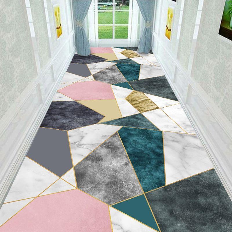 WTEMPO Длинный ковер для коридора, коврик для прихожей/коридора, коврик для прохода в отеле, напольный коврик, противоскользящий коврик