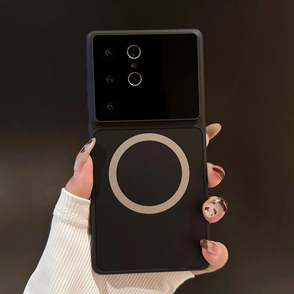 Матовое нано-закаленное стекло AG для чехла с беспроводной зарядкой MagSafe для Samsung Galaxy S26 S25 S24 S25 Ultra Жесткий противоударный чехол