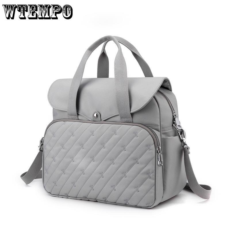 WTEMPO Женский рюкзак, модный USB-зарядник для мобильного телефона, многоцелевой женский рюкзак, компьютерная сумка