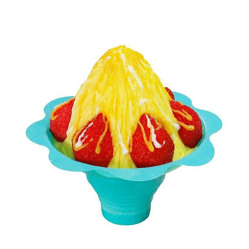 20 шт. одноразовые чашки для йогурта, снежные конусы, чашки для мороженого, смузи, чашка для мороженого, бритый лед, песок, чаша для льда, цветок, снег, чашка для льда