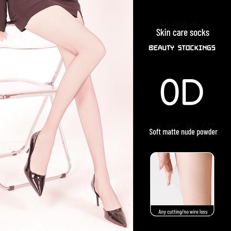 Ультратонкие женские летние чулки телесного цвета: Колготки с защитой от зацепов, невидимые, прочные, украшающие кожу.