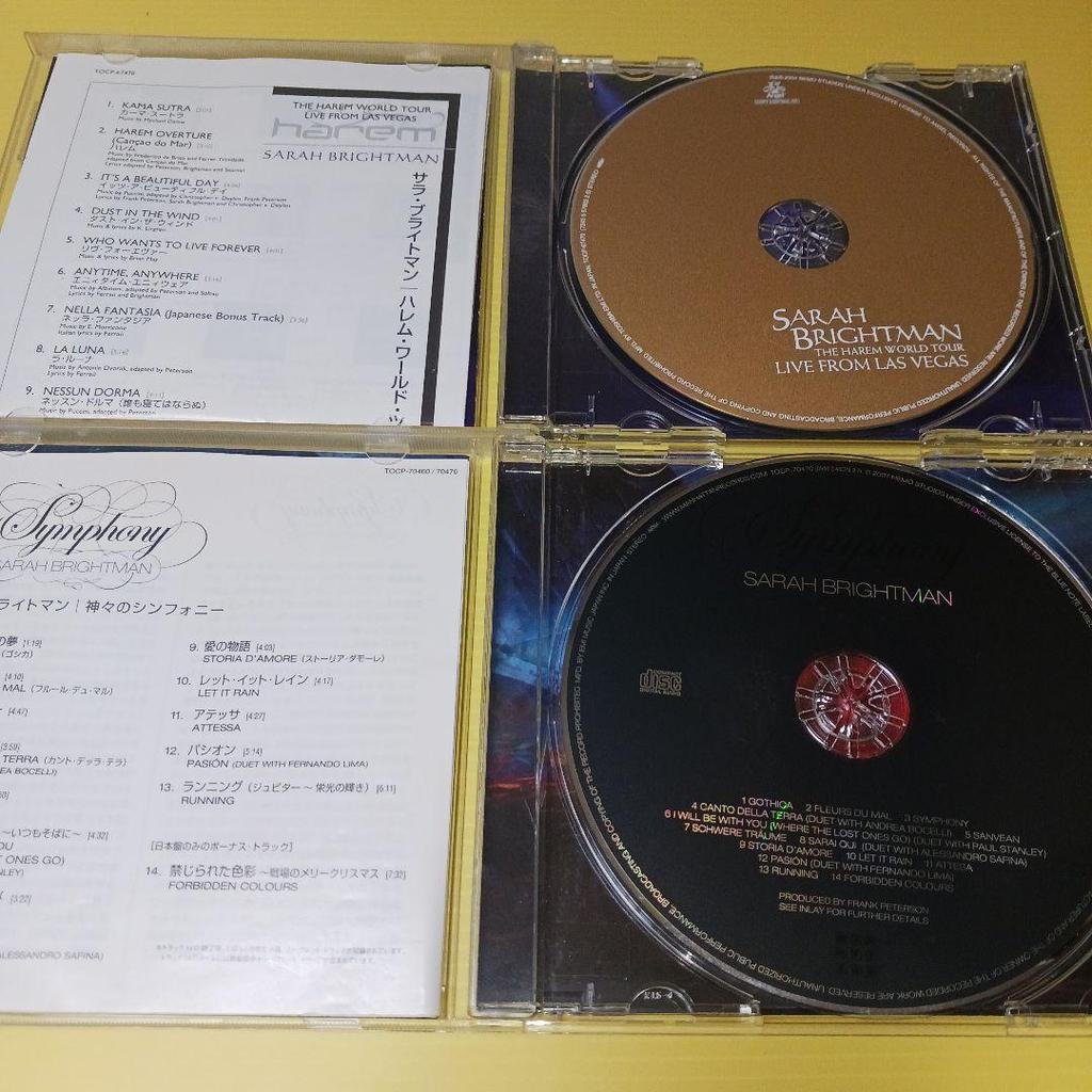 Б/у набор из 4 CD Сары Брайтман