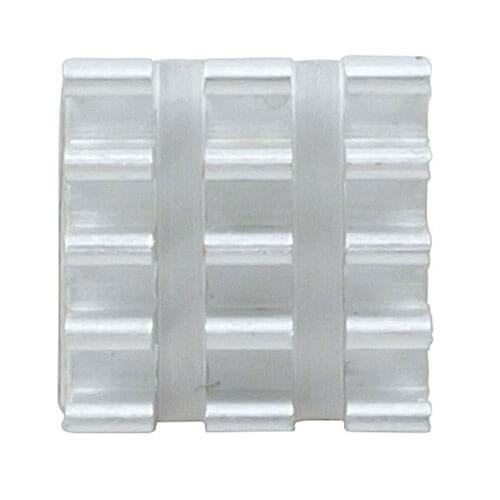 Jaycar Aluminium Heatsink Pin Grid Array 14x14x10mm