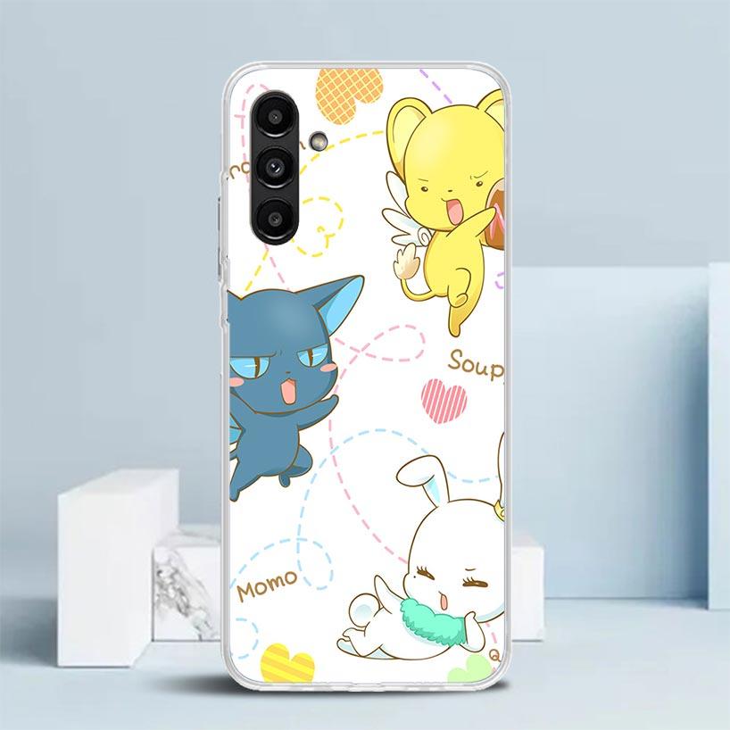 Чехол для телефона аниме CardCaptor Sakura для Samsung Galaxy A17 A37 A57 A16 A15 A14 A13 A56 A55 A54 A53 A36 A35 A34 A33 A26 A25 A24 A2