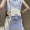 Цепочка Любви Y2K Клетчатый Мини-рюкзак - Стиль Колледжа 2023