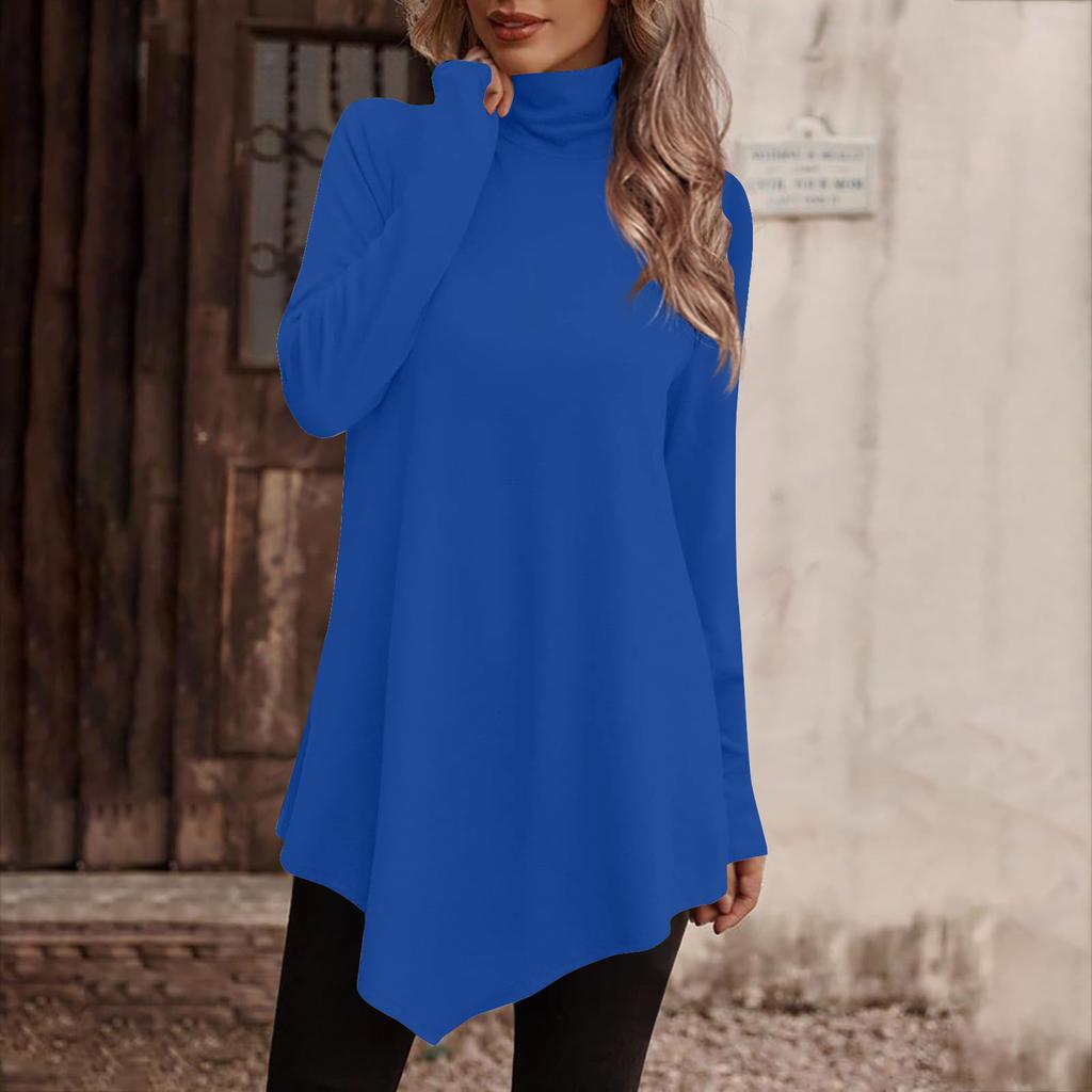 Женские водолазки Женские футболки Женские повседневные повседневные топы Водолазка с длинными рукавами Модные рубашки с принтом Топы Футболки Пуловеры Топы