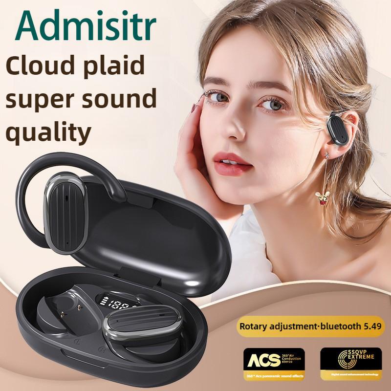 Наушники Earless OWS Bluetooth, спортивные наушники с длительным сроком службы и шумоподавлением