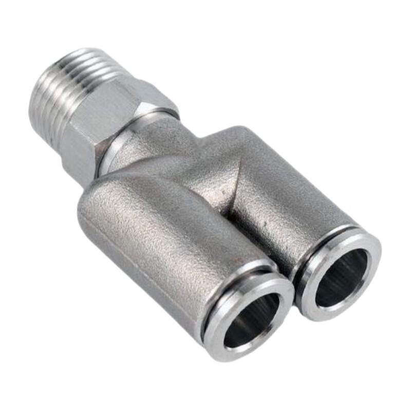 304 Stainless Steel Y-Type Quick Connect Tee Fitting