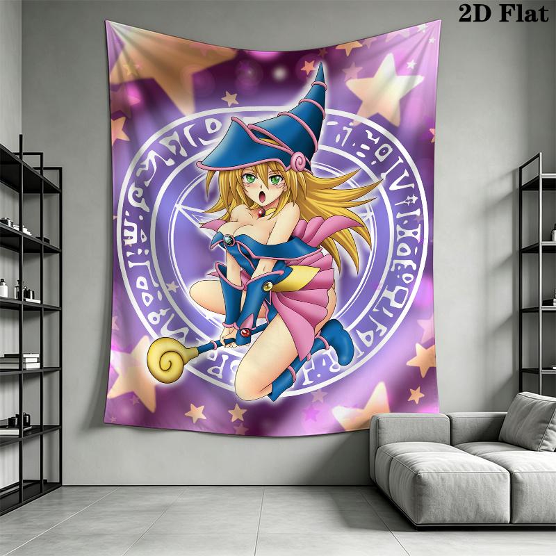 Yu-Gi-Oh! Wall Tapestry Aesthetic Wall Hanging Printed Fabric Blanket Decorative Tapestries for Bedroom Living Room Home Decor