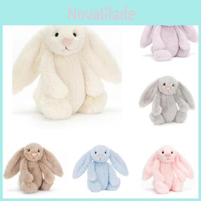 Плюшевая игрушка-кролик Jellycat из мягкой ткани, для подарка и декора