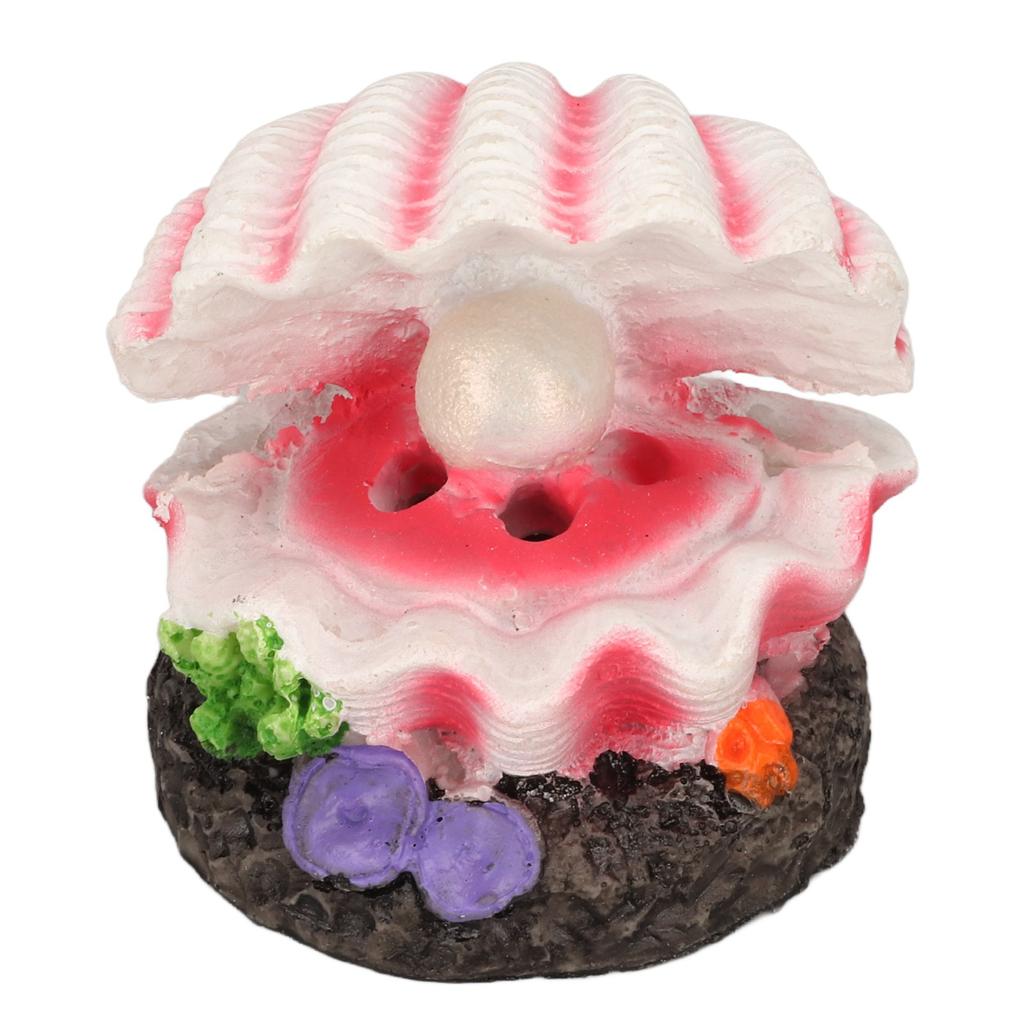 Аквариумная раковина с воздушным пузырьком, украшение, имитация искусственной смолы, украшение для аквариума с воздухом