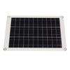 20W Polycrystalline Solar Panel Kit Flexible Photovoltaic Charging Panel with Dual USB Interface