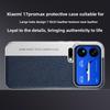 Для Xiaomi Mi 17 Pro Max Чехол Жесткий ПК+ПУ Модный Защитный Чехол на Заднюю Панель для Камеры Для Xiaomi Mi 17 17Pro Mi17 Корпус Телефона