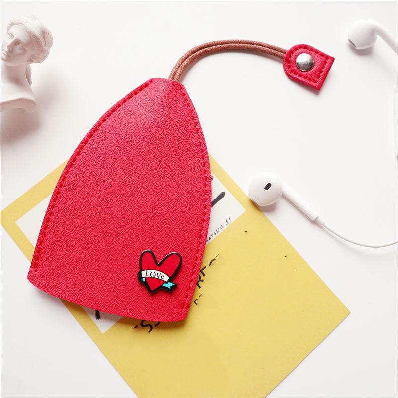 Рождественский ящик для ключей с лосем, милый выдвижной чехол для ключей, кошелек из искусственной кожи, чехол для ключей, карманный держатель для кожаного брелка