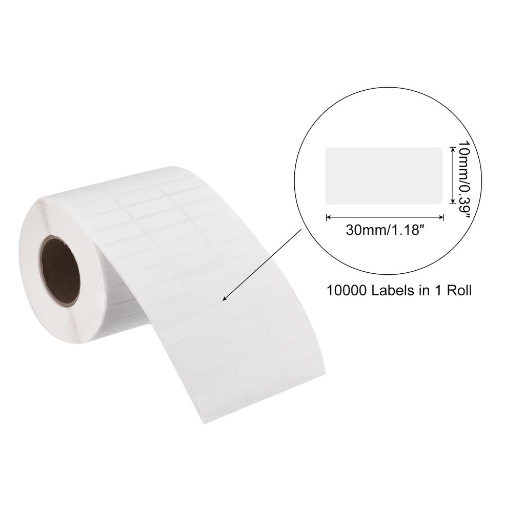 1 Roll Direct Thermal Label Shipping Stickers for Packaging Craft Projects White 250-10000 Labels Self Adhesive Thermal Labels