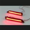 2x LED Rear Bumper Reflector Light Brake Lamp For Honda CRV 2007-09 City 2012-14