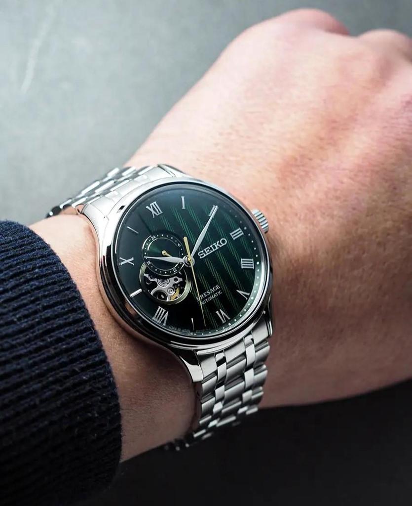 Seiko Presage Zen Gardens Open Heart 41.8mm Автоматические мужские часы SSA463J1 / SARY237