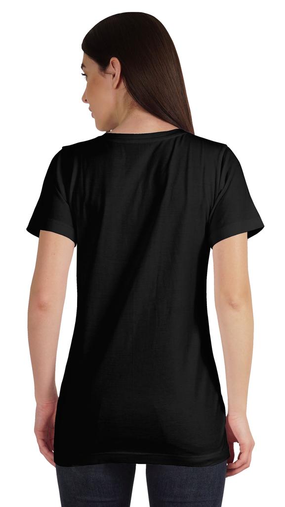 Inkmeso V-образный вырез Chaos Coordination футболка Топы для мамы Графический принт Женщины