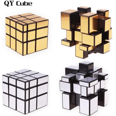 Зеркальный куб 3x3x3 Magic Cube Speed Cubo Профессиональная головоломка Cubo Magico игрушки для детей Зеркальные блоки 3x3 Cube ZH