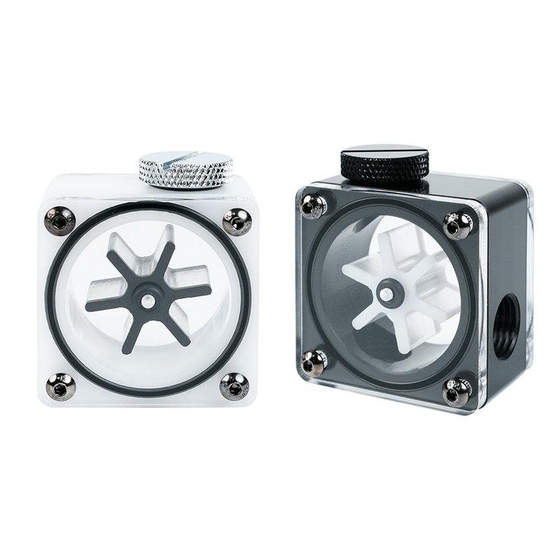 Черный, Белый Поток Воды G1/4''x3 Резьба Водяное Охлаждение POM Цветок ,Аксессуар для Охлаждения Компьютера ,Прямая Доставка