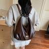Casual Backpack, Large-capacity Bag Stylish Crossbody Bag Fashionable Commuting Single-shoulder Tote Bag