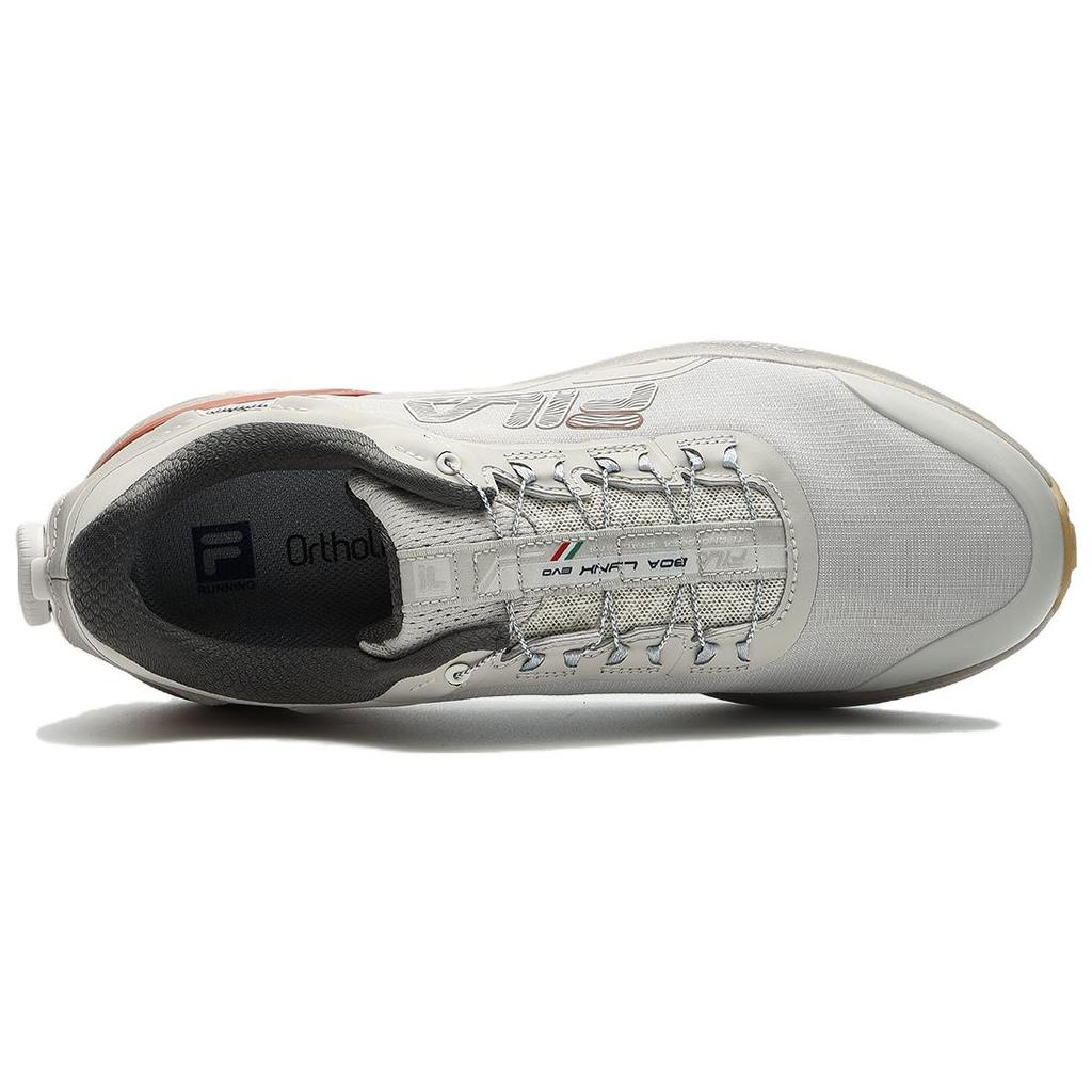 Fila Boa Lynx Evo Удобные Универсальные Тканевые Синтетическая Кожа Низкие Кроссовки для Бега Мужские кроссовки Серебристо-Серые A12M331205FPS