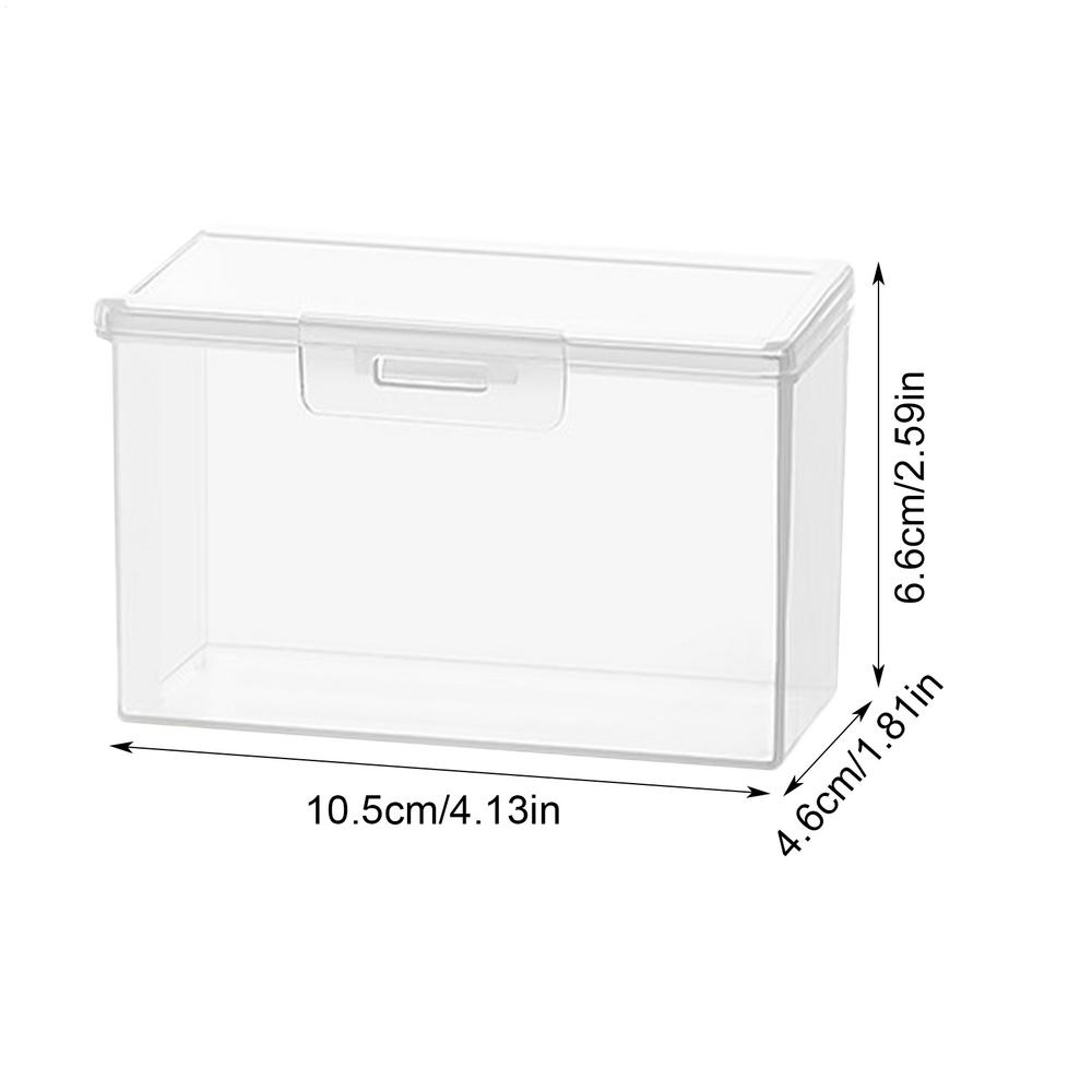 Portable Travel Medicine Box Cotton Swab Holder Case Detal Floss Jewelry Organizer Dust-proof Container Accessories