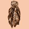1PC Women's Summer Beach Accessory Fashion Satin Square Scarf 90*90inch Multi-use Headscarf Party Use Versatile Hair Towel