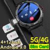 Смарт-часы GPS 4G 5G 1,43 дюйма, экран 400*400 HD, 2/4 ГБ + 16/128 ГБ, телескопическая поворотная камера, SIM-карта, Android 9,0, мужские умные часы