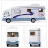 1/32 крутой мини-дом на колесах, игрушечный литой автомобиль для отдыха с откатным механизмом для детей