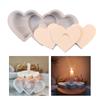 Elegant Heart Shaped Silicone Mold Silicone Ornament Moulds  Resin Craft Molds Candlestick Moulds Silicone