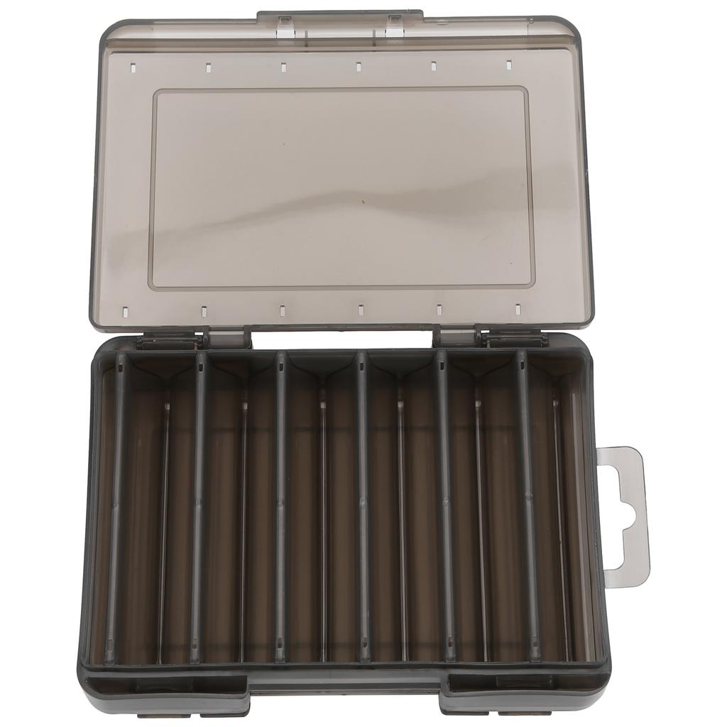 Small Polypropylene Fishing Tackle Hook Preservation Box with Buckle Fishing SuppliesBlack