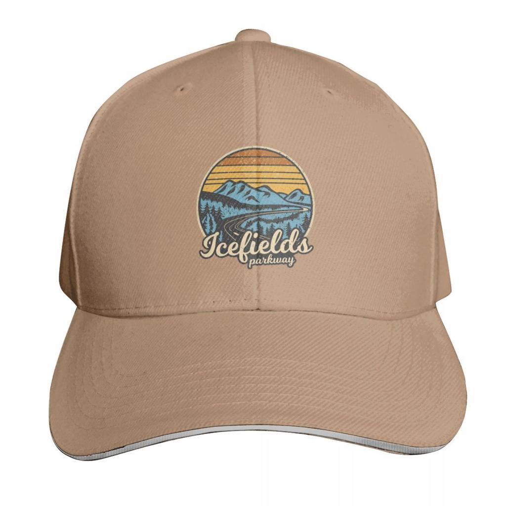 Icefields Parkway Alberta Canada Retro Baseball Cap custom caps Designer Hat Hat Unisex Winter hat Luxury Women Unisexs
