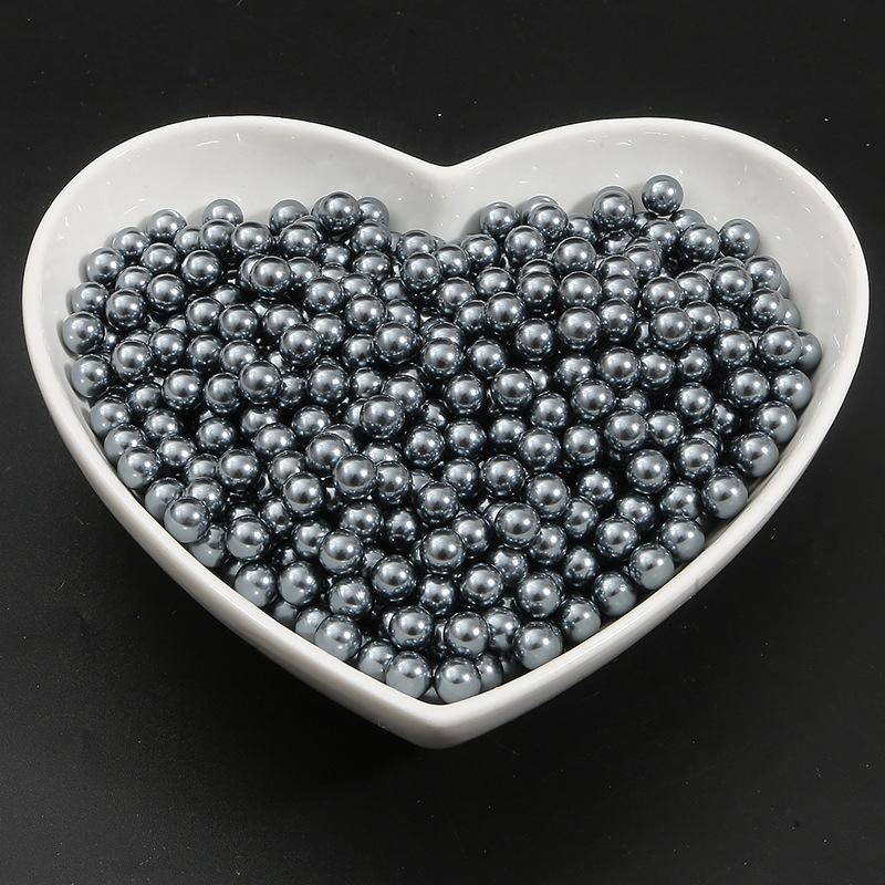 Наполнители без отверстий, поделки своими руками для изготовления ювелирных изделий, АБС-пластик, акриловые бусины с имитацией жемчуга, аксессуары для украшения, круглые бусины