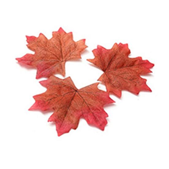 100 шт. осенние листья свадебные осенние украшения из кленового листа для вечеринки