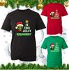 Is This Jolly Enough Santa Alien Christmas Tshirt Xmas Space Alien Costume Top