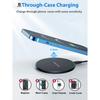50W Wireless Charger For iPhone 14 15 16 17 Pro Xs Max Mini X Xr Induction Fast Charging Pad For Samsung S25 S26 S8 S9 S10 Note 4