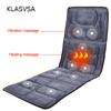 Electric Vibration Massage Cushion Heating Neck Back Massager Relaxation Health Care