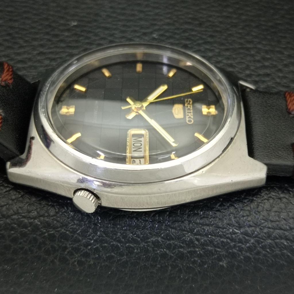 Б/У винтажные мужские часы SEIKO 5 AUTOMATIC 7009A из Японии с оригинальным циферблатом a435038-2 R122-a435038
