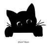 Хэллоуин Креативный Черный Кот Дверной Топпер Дверная Рама Декор Праздничная Атмосфера Кошка Дверной Уголок Декоративный Для Внутренней Уличной Стены