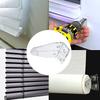 20Pcs Blind Hold Down Clips Blind Bottom Rails Holders Brackets Window Shade Positioning Hook for Drapes and Curtains
